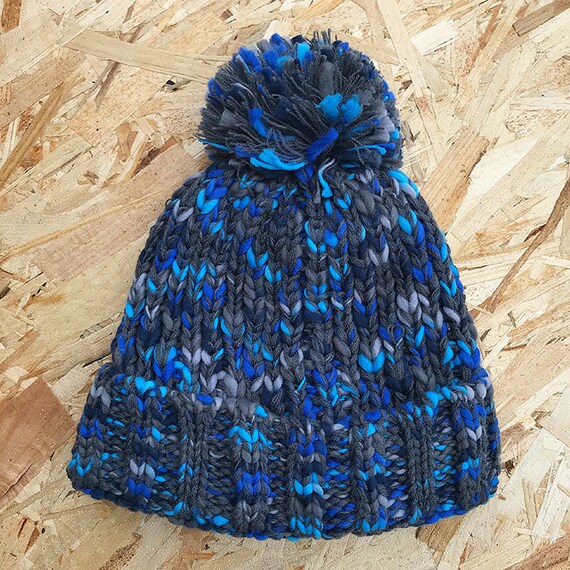 mens fleece lined bobble hat