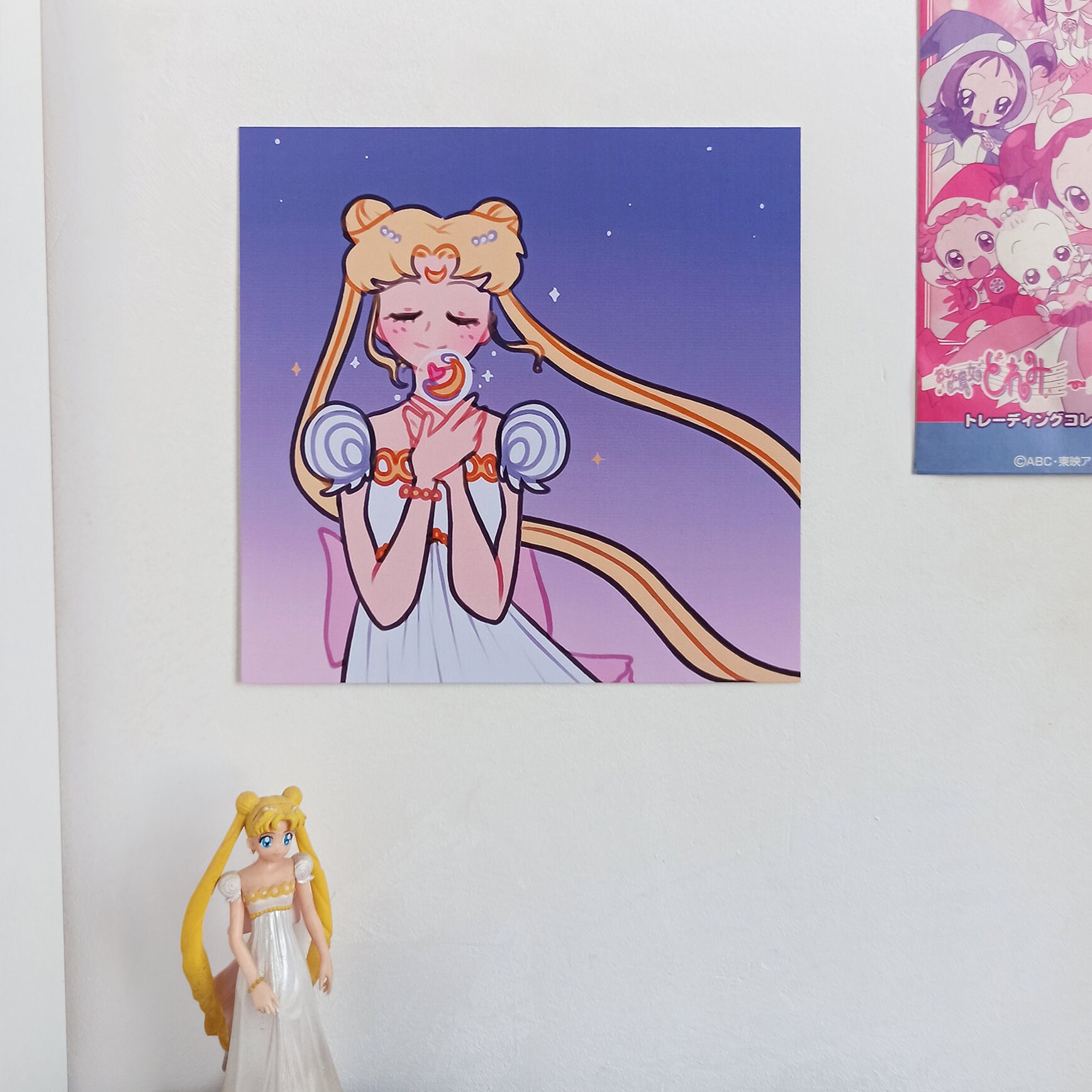Print Princesse Serenity Sailor Moon Impression Carte Postale