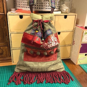 Statement Bohemian Drawstring Handbag