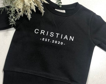 Baby and kids Personalised jumpers, personalised jumpers, size 0-6, new born gifts, children’s gifts