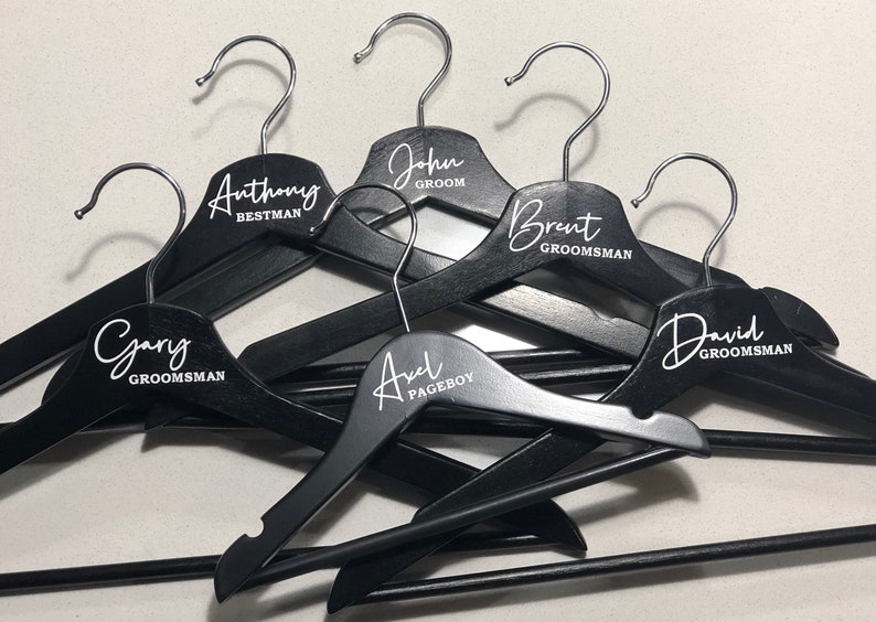 Wedding Coat Hangers Bridesmaid Wedding Coat Hangers Etsy