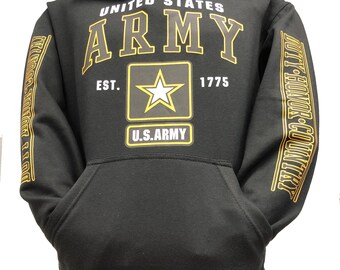 army style hoodie