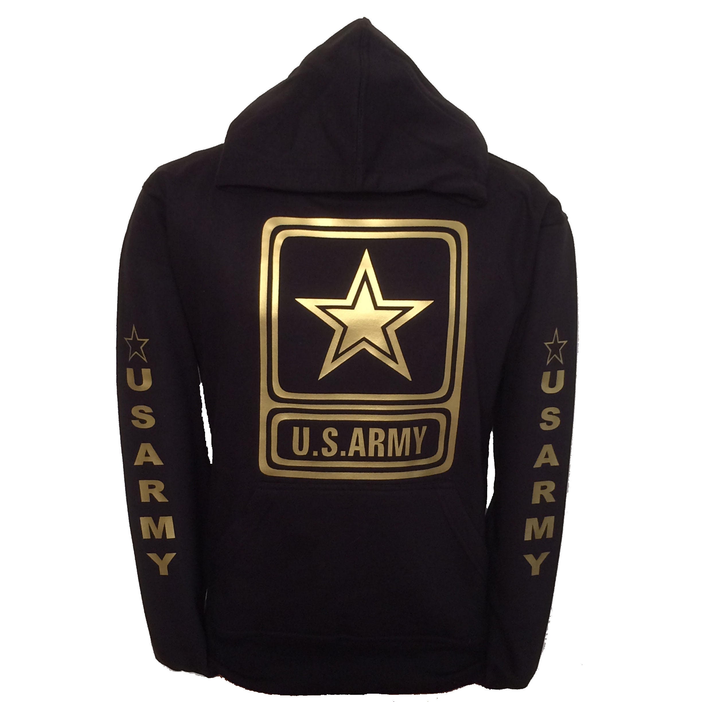 shiny gold hoodie