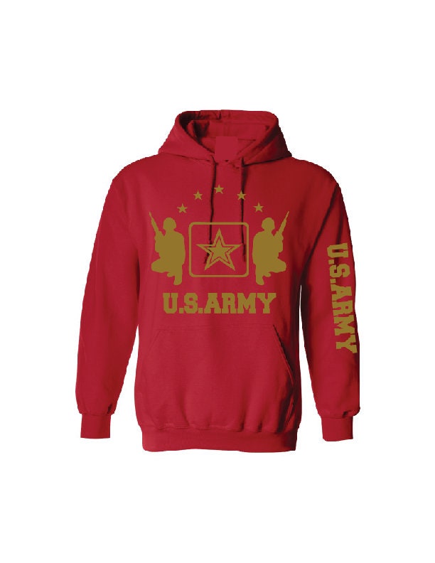 US Army Hoodie USA Military U.S America 
