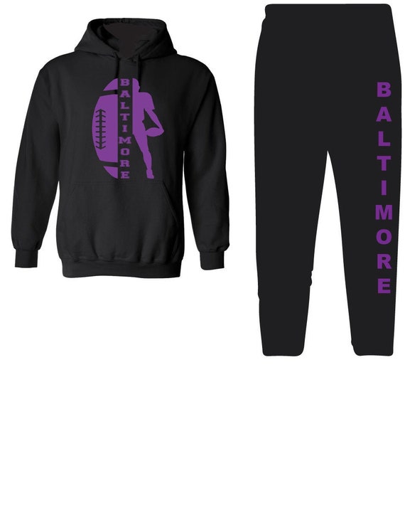 Baltimore Hoodie and Sweatpants Outfit 