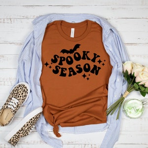 Spooky Season SVG PNG | Halloween Shirt | Bats Shirt | Spooky | October | Cricut File | Bats SVG | Bats png | Trendy |