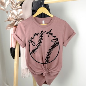 Baseball Game Day | Baseball Shirt Svg | Baseball Season Shirt | Baseball Svg | Mom Svg | Baseball Mom | Cricut Cut File | Silhouette | Png