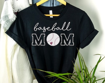 Baseball Mom SVG Cut File | Shirt Design (Digital Download)