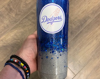 Dodger Blue glitter Epoxy cup