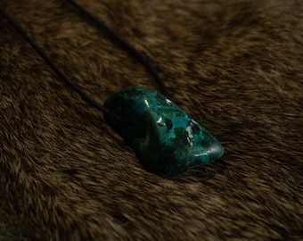 Chrysocolla Malachite Pendant