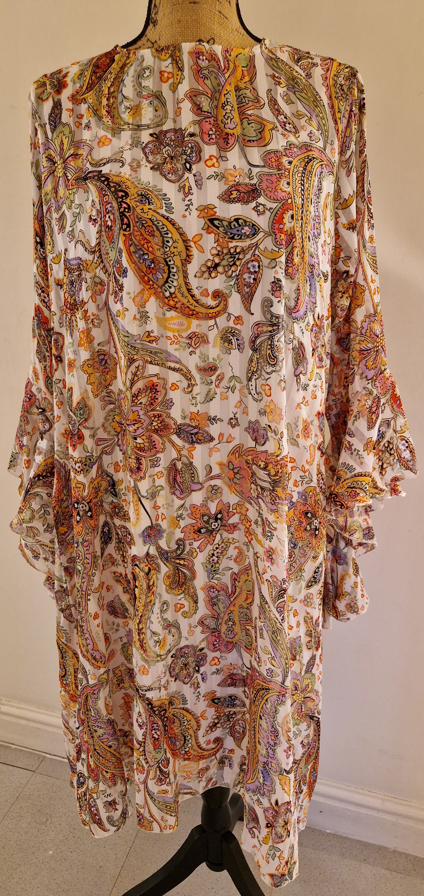 Chiffon swing dress plus size sales