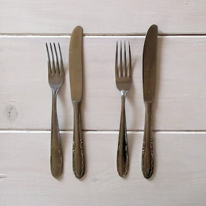 Servizio di 72 posate acciaio inox18/10 completo elegante per tavola 12  persone forchetta cucchiaio coltello