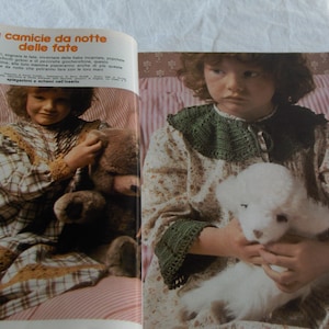 Vintage magazine Milleidee June 1977, on knitting, embroidery, fashion ideas, women's work and to decorate the house. image 7