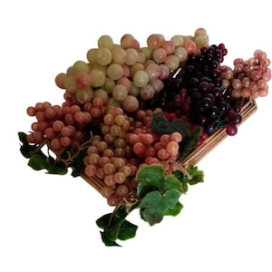 Vintage Faux Grapes for Decoration or Crafting!