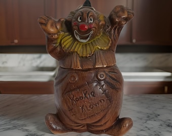 Vintage Rare &#39;Kookie Known&#39; Ceramic Cookie Jar!