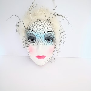 1987 Lady Mask 7 1/2&quot; x 4&quot; Wall Decor!