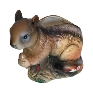 1960&#39;s NAPCOWARE 5 1/2&quot; Chipmunk Ceramic Planter!