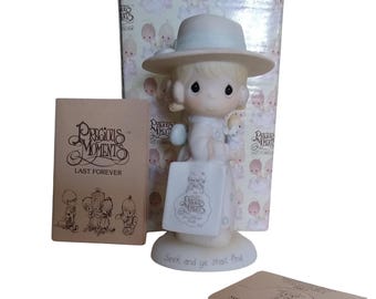 1984 Precious Moments "Seek and ye shall find" Porcelain Figurine!