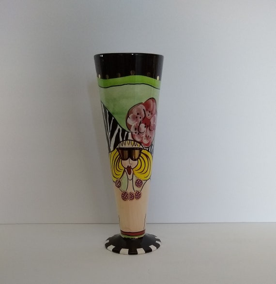 Vintage SWAK Designs Tapered Vase -  Canada