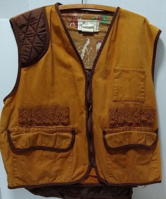 AMERICAN FIELD Heavy Canvas Hunting Vest! - image 1