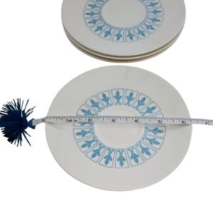 4 Homer Laughlin Fleur de Lis schoteltjes!