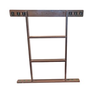 Vintage Billiards Wall Mount Pool Cue Stick and Ball Rack!