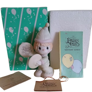 1987 &quot;A Smile&#39;s the Cymbal of Joy&quot; Precious Moments Porcelain Figurine!