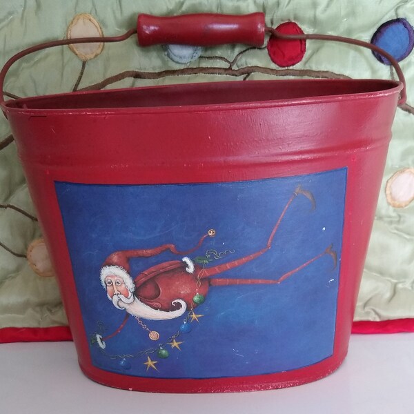Tin Bucket Etsy