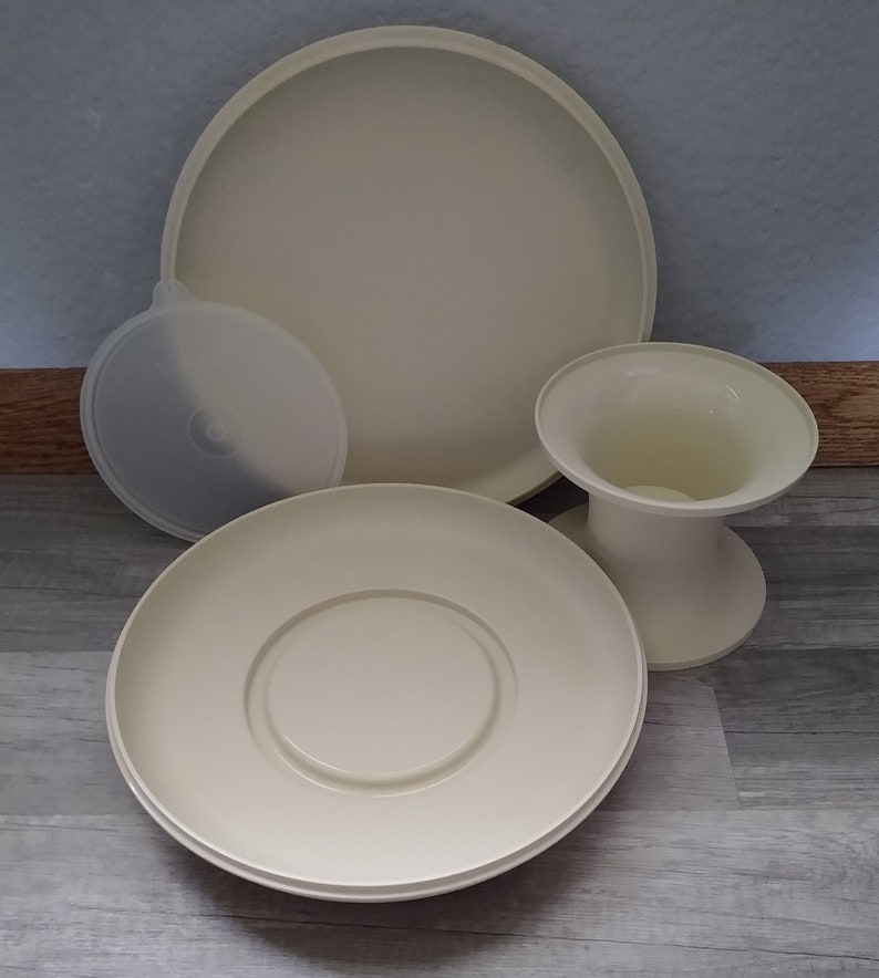 1984 Tupperware Serveitallset Etsy