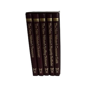 1986 WEBSTER&#39;S Deluxe Desk Reference Library!