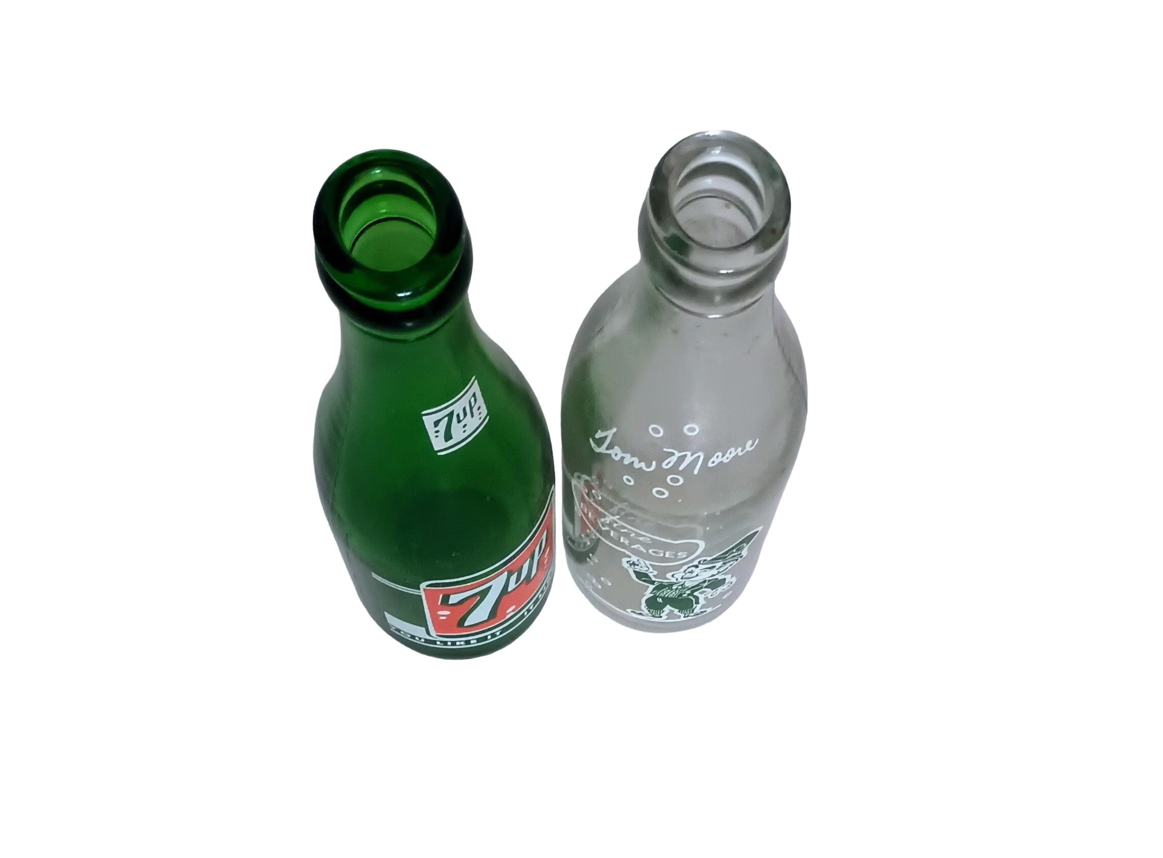 ヴィンテージ コレクター向け 7UP とトム ムーアの 7 オンス