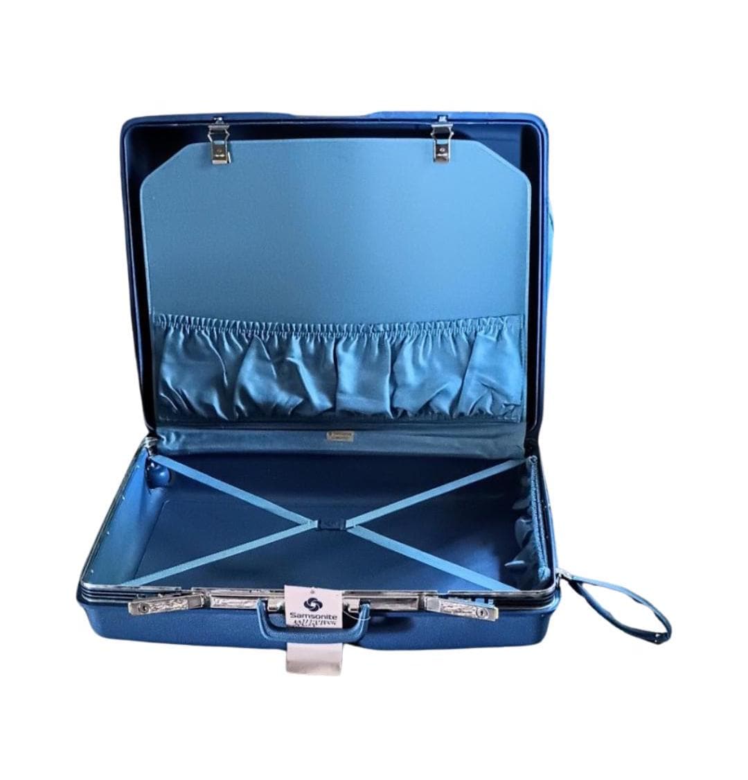 Samsonite サムソナイト　ヴィンテージ luggage バッグ Vintage Samsonite Orange Leather Luggage 3 Piece Set | eBay