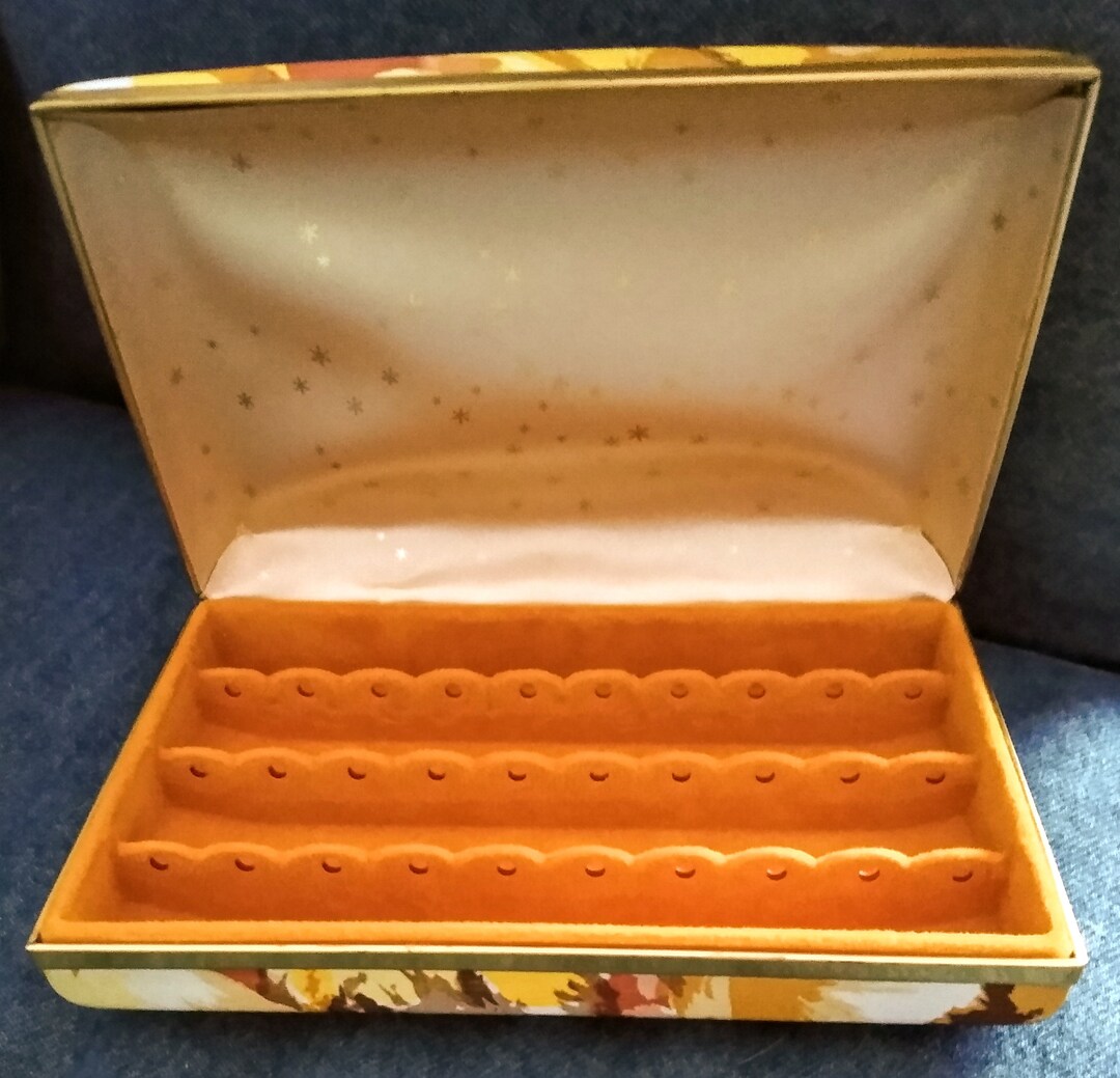 Retro Vinyl Jewelry Travel Case Etsy