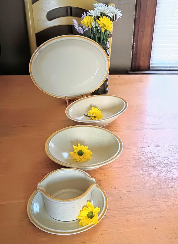 70's Hearthside Garden Festival 'sunshine Flowers' Four-person