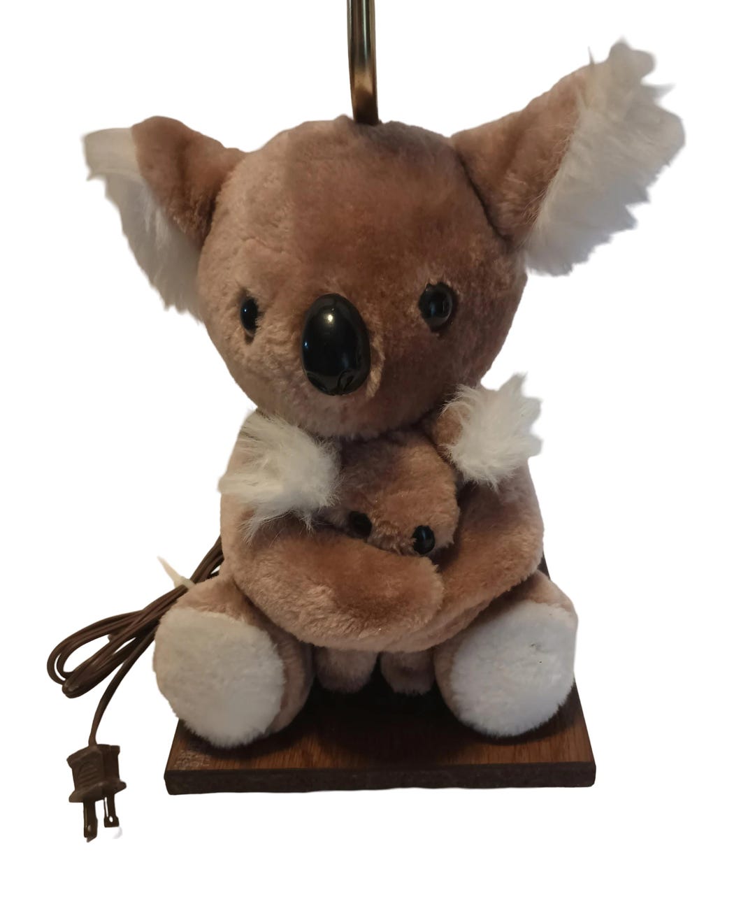 Grande Bougie Koala – Marron – 9 X 7 Pouces – Sans Parfum – Animaux & Insectes