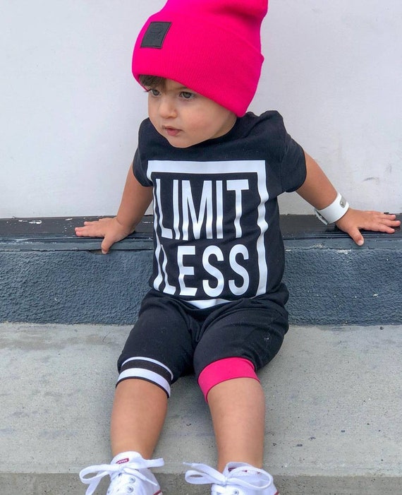 birthday shirt baby shower gift LIMITLESS graphic tshirt child tee toddler shirt graphic tee