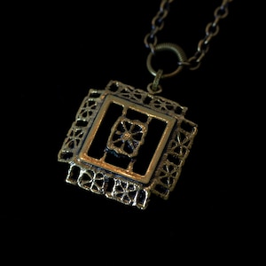 Pentti Sarpaneva Bronze Pitsi Pendant Necklace