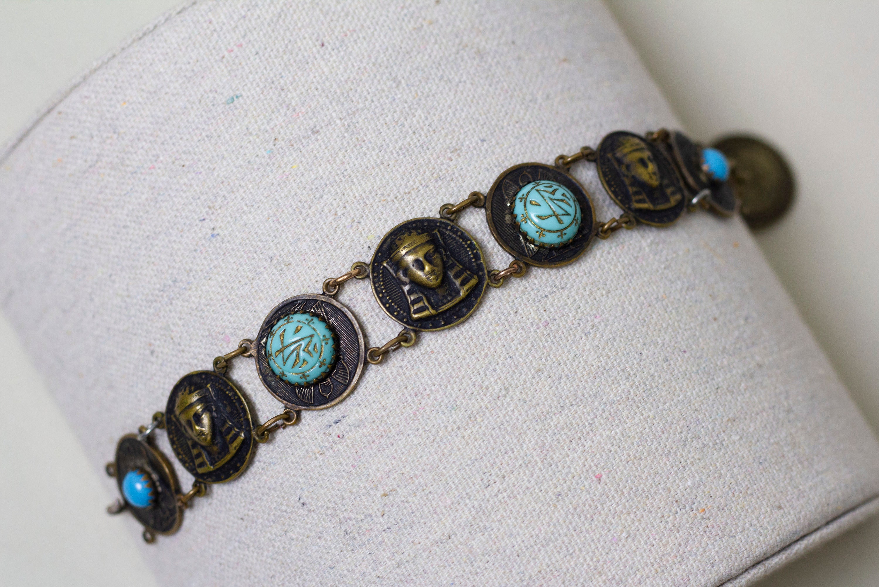 1920s-1930s Egyptian Revival Bracelet