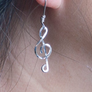 Earings - Treble Clef