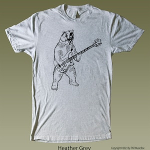 Bear Playing Bass T-Shirt