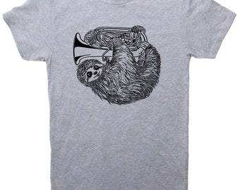 Sloth Playing Tuba