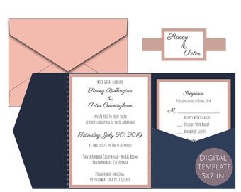 Wedding Invitation Svg Etsy