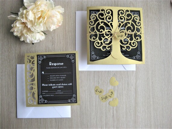 Download Set Wedding Invitation Swirls Tree Rustic Boho 6x6 Rsvp Card Etsy
