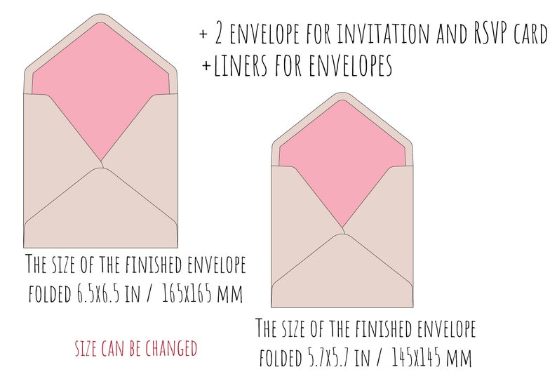 Four Fold Card Template from i.etsystatic.com