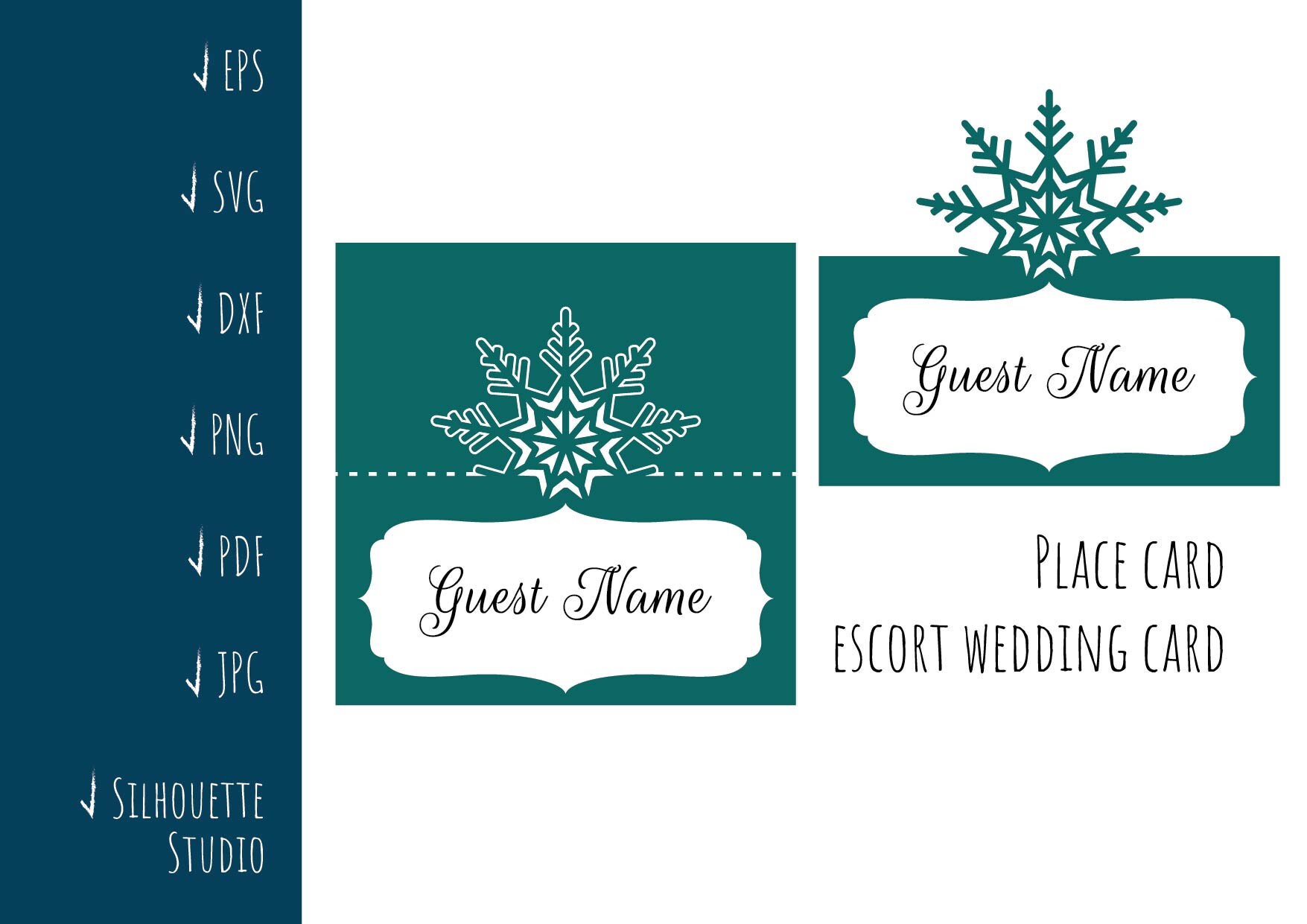 Celebrate It Templates Place Cards