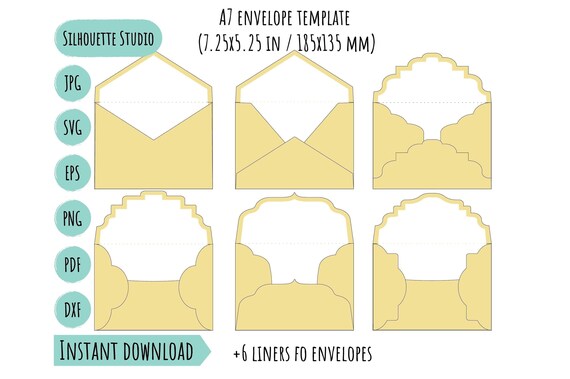Download Invitation Envelope Template Torte
