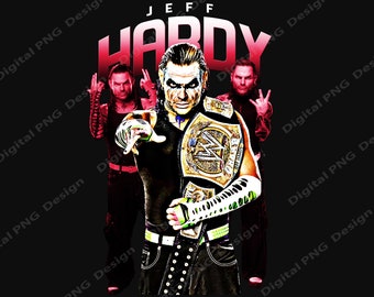 JEFF HARDY WWE png , Instant Download, Digital Files Png