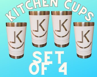 Juego de comedor de vajilla de 16 oz personalizado con la marca de su familia, regalo de boda, regalo del Día de la Madre, inauguración de la casa, regalo de aniversario