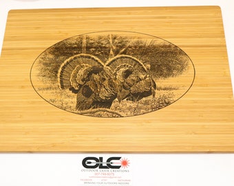 Letrero de pared de madera de pavo grabado con láser, decoración de cabaña de caza de madera, regalo para amantes de los pavos, placa de pared de madera de pavo salvaje, decoración de casa de campo con pájaro