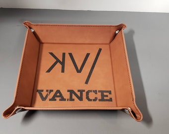 Marca de ganado personalizada en la bandeja de valet, llaves, soporte para billetera, regalos útiles personalizados para él, amante del rodeo